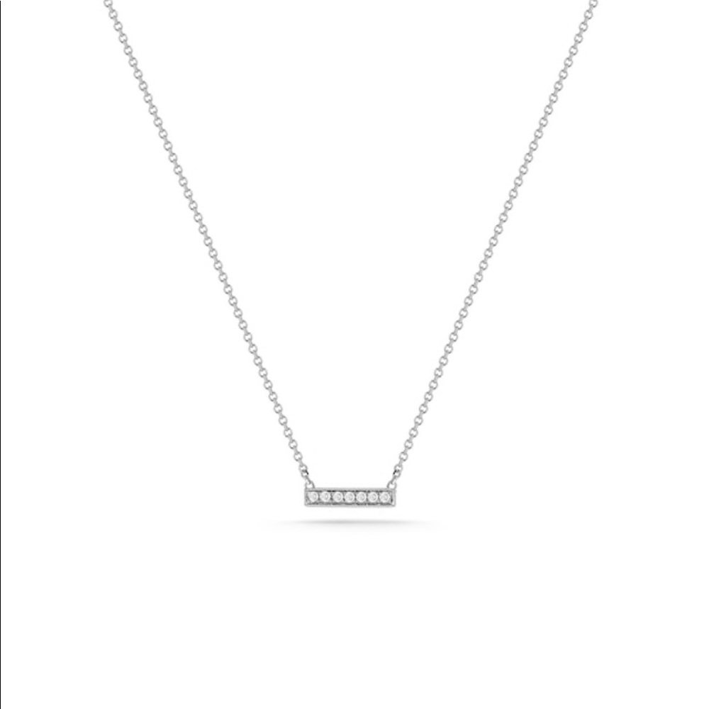 Dana Rebecca Sylvie Rose Bar Necklace (brand new)